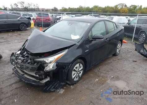 2017 Toyota Prius Four from USA, damaged, VIN JTDKARFU8H3534040